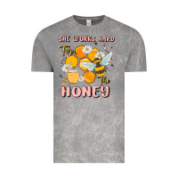 Cloud Rock she works hard for the honey Vintage Tee - MaliasSmallBusiness