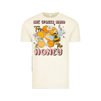 Vintage Arctic she works hard for the honey Vintage Tee - MaliasSmallBusiness