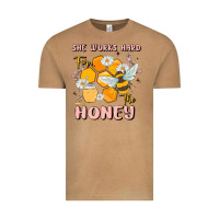 Vintage Camel she works hard for the honey Vintage Tee - MaliasSmallBusiness