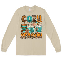 Mushroom cozy season winter coffee cups Long Sleeve Tee - MaliasSmallBusiness
