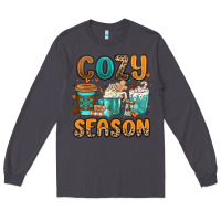 Smoke cozy season winter coffee cups Long Sleeve Tee - MaliasSmallBusiness