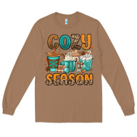 Toasted Coconut cozy season winter coffee cups Long Sleeve Tee - MaliasSmallBusiness