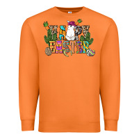 Carrot Happy Easter with cowboy Easter Day Premium Sweatshirt - HowdyJamesFarm