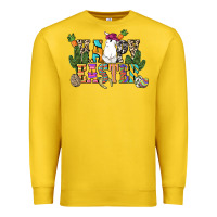 Lemon Happy Easter with cowboy Easter Day Premium Sweatshirt - HowdyJamesFarm