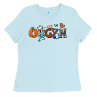 Baby Blue obgyn Ladies Tee - CowhideDigitalArt