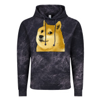 Cloud Black doge coin shiba dog Vintage Hoodie - Jasminsmagicworld