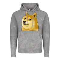 Cloud Rock doge coin shiba dog Vintage Hoodie - Jasminsmagicworld