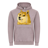 Vintage Zinc doge coin shiba dog Vintage Hoodie - Jasminsmagicworld