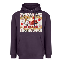Plum tis' the season with cowhide tumbler tbs Heavyweight Hoodie - TumblerDesignByShophia