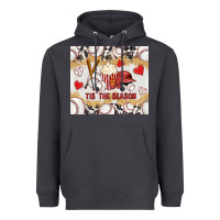Smoke tis' the season with cowhide tumbler tbs Heavyweight Hoodie - TumblerDesignByShophia
