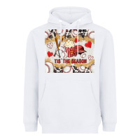 Tis' The Season With Cowhide Tumbler Tbs Heavyweight Hoodie | Teevron