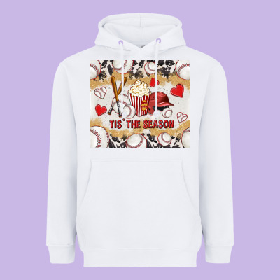 Tis' The Season With Cowhide Tumbler Tbs Heavyweight Hoodie Designed By Tumblerdesignbyshophia