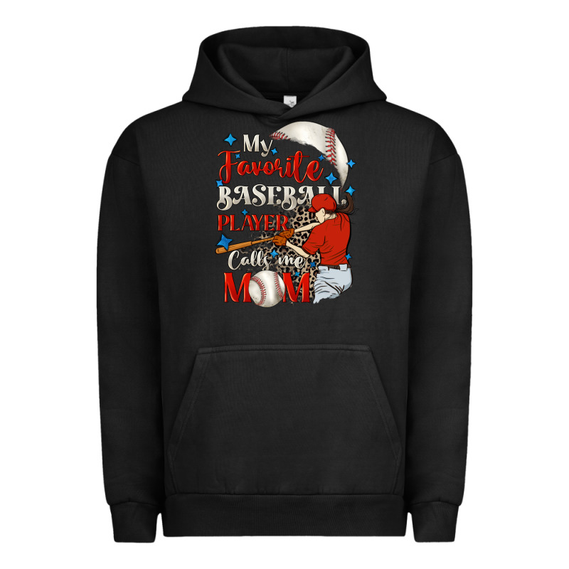 My Favorite Baseball Player Calls Me Mom Urban Hoodie by FaDigitalArtStudio | Teevron