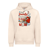 Sandshell My favorite baseball player calls me mom Urban Hoodie - FaDigitalArtStudio