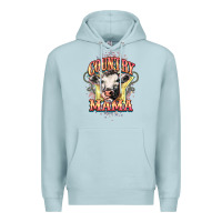 Blue Mist Country Mama Premium Hoodie - HowdyJamesFarm