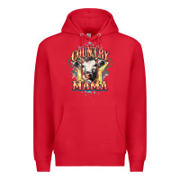 Red Country Mama Premium Hoodie - HowdyJamesFarm