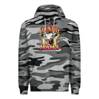 Slate Camo Country Mama Premium Hoodie - HowdyJamesFarm