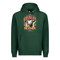 Sports Green Country Mama Premium Hoodie - HowdyJamesFarm