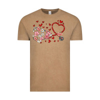 Vintage Coffee valentine's day stethoscope Vintage Tee - MaliasSmallBusiness