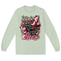 Matcha boots never broke my heart Long Sleeve Tee - NancyCooperArtShop