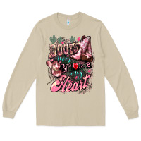 Mushroom boots never broke my heart Long Sleeve Tee - NancyCooperArtShop