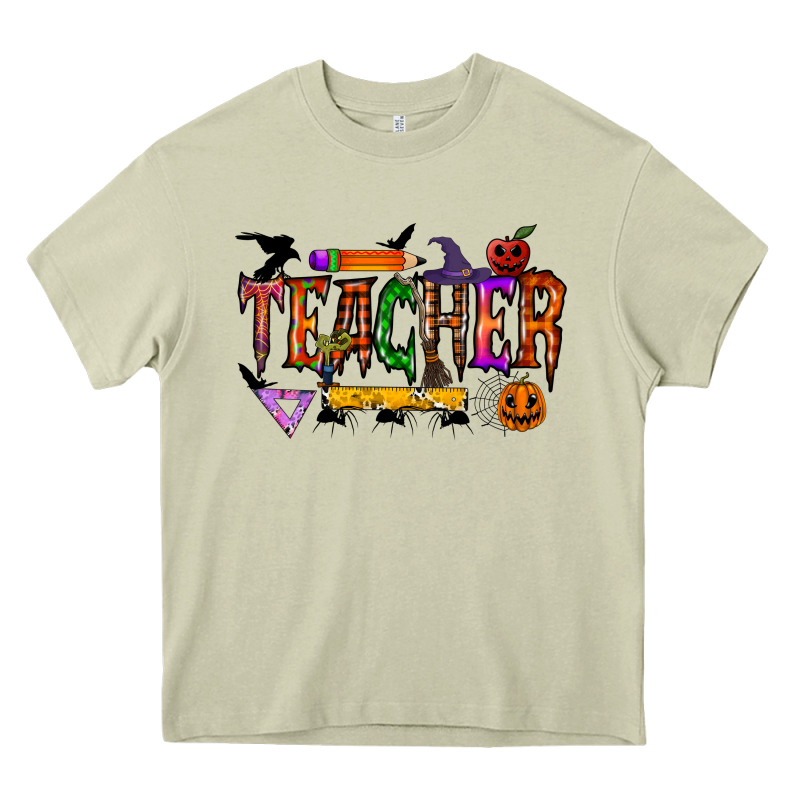 Teacher Halloween Heavy Core Tee by RacoonDesign | Teevron