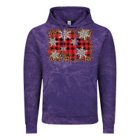 Cloud Purple snowflake background Vintage Hoodie - BarkalooDesign