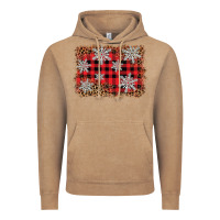 Vintage Coffee snowflake background Vintage Hoodie - BarkalooDesign