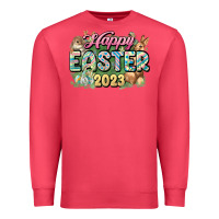 Cardinal Happy Easter 2023 Premium Sweatshirt - HowdyJamesFarm