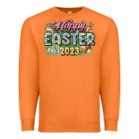 Carrot Happy Easter 2023 Premium Sweatshirt - HowdyJamesFarm
