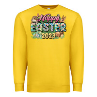 Lemon Happy Easter 2023 Premium Sweatshirt - HowdyJamesFarm