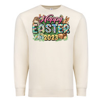 Sandshell Happy Easter 2023 Premium Sweatshirt - HowdyJamesFarm