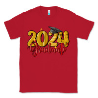 Red 2024 graduate Classic Tee - MaliasSmallBusiness