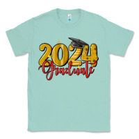 Seafoam 2024 graduate Classic Tee - MaliasSmallBusiness