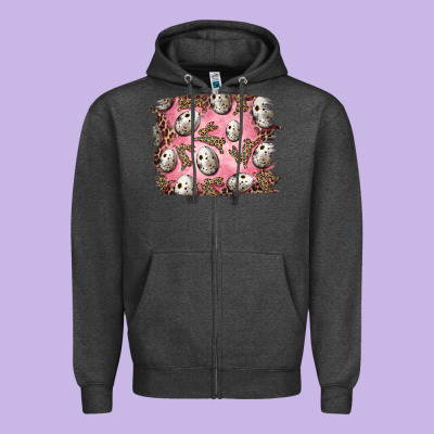 Easter Quail Eggs And Leopard Bunny Zipper Hoodie Designed By Ranaportraitstore