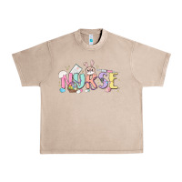 French Oak easter nurse Urban Heavy Tee - MaliasSmallBusiness