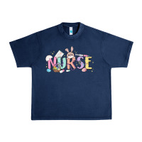 Navy easter nurse Urban Heavy Tee - MaliasSmallBusiness