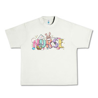 Pistachio easter nurse Urban Heavy Tee - MaliasSmallBusiness