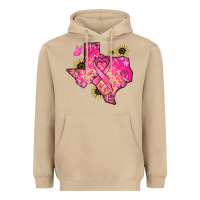 Mushroom Texas map Cancer Heavyweight Hoodie - HowdyJamesFarm