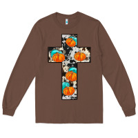 Chestnut pumpkin cross Long Sleeve Tee - JahusDesignShop