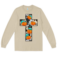 Mushroom pumpkin cross Long Sleeve Tee - JahusDesignShop