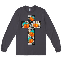 Smoke pumpkin cross Long Sleeve Tee - JahusDesignShop