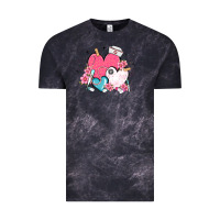 Cloud Black nurse hearts Vintage Tee - MaliasSmallBusiness