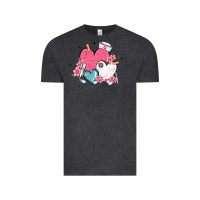 Vintage Black nurse hearts Vintage Tee - MaliasSmallBusiness