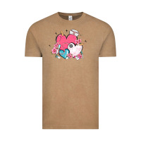 Vintage Coffee nurse hearts Vintage Tee - MaliasSmallBusiness