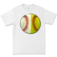 White half baseball softball Premium Tee - JahusDesignShop