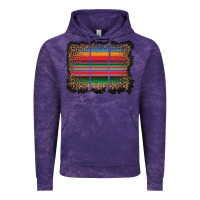Cloud Purple serape background Vintage Hoodie - BarkalooDesign