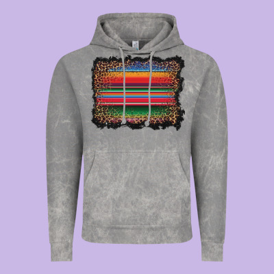 Serape Background Vintage Hoodie Designed By Barkaloodesign