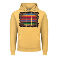 Vintage Mustard serape background Vintage Hoodie - BarkalooDesign