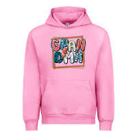 Fuchsia Pink 4th of July grandma with lightning bolt Urban Hoodie - FaDigitalArtStudio